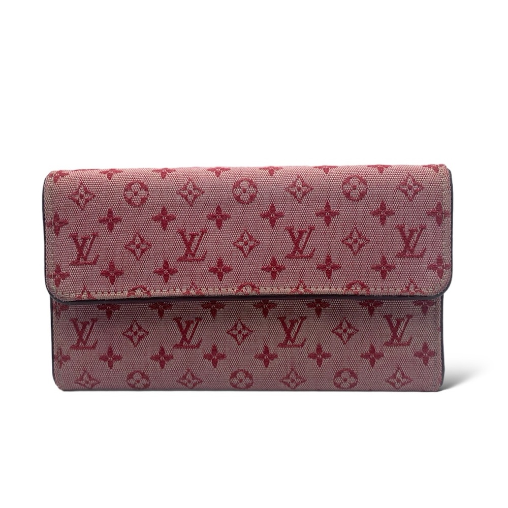 Louis Vuitton Monogram Denim Porte Tresor International Wallet